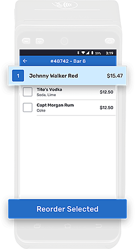 order at the table pos system